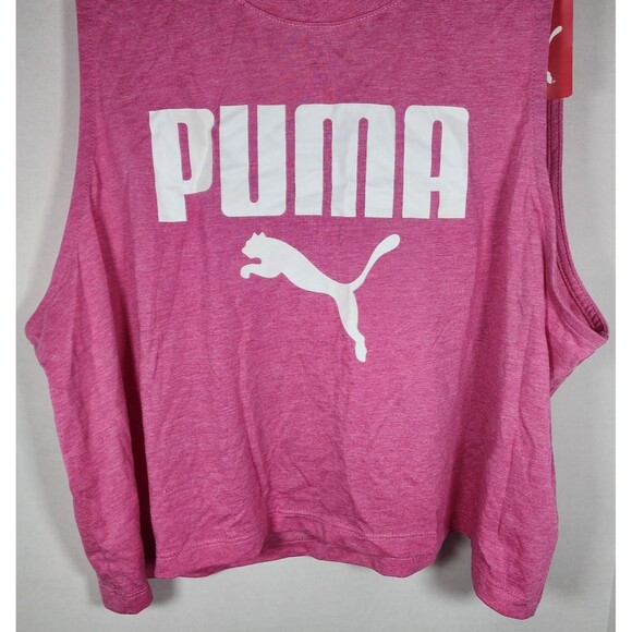 NWT Puma Women's Essentials+ Cut Off Tank Top Size XL - Picture 3 of 7